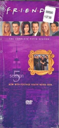 Friends Season 5 The Complete Fifth Season Now with Footage Youve Nev ...